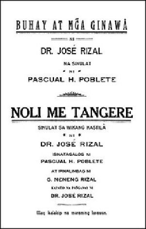 [Gutenberg 18282] • Buhay at Mga Ginawâ ni Dr. José Rizal